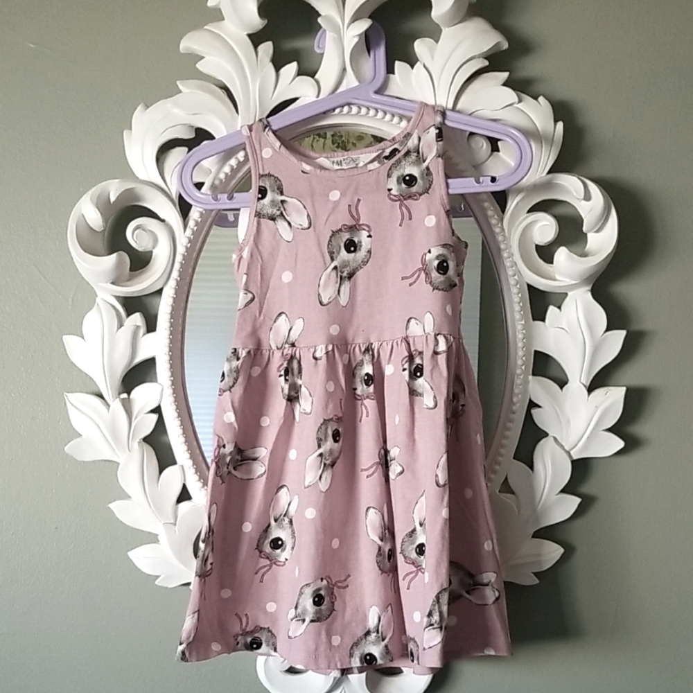 ❣5 for $25 Sale❣ H&M Pink Sleeveless Sundress with Crew Neck